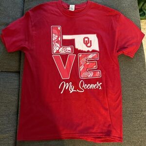 Gildan Red Cotton T-Shirt